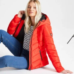 DARE 2B REPUTABLE JACKET W SEVILLE RED 21 -Winter Sportswear 9 85785 dwn379 07x 06