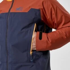 MILLET KAMET LIGHT GTX JKT M SAPHIR/RUST 23 -Winter Sportswear 9 90612 kamet light gtx jkt m saphir rust miv7739 9566 04