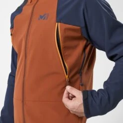 MILLET K ABSOLUTE SHIELD JKT M RUST/SAPHIR 22 -Winter Sportswear 9 91048 miv9017 9567 05