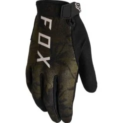 FOX W RANGER GLOVE GEL OLIVE GREEN 22