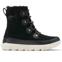 SOREL EXPLORER II JOAN WP BLACK/FAWN 23