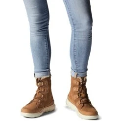 SOREL EXPLORER II JOAN WP VELVET TAN/FAW 23 -Winter Sportswear 9 96549 explorer ii joan wp velvet tan faw 1959371242 06